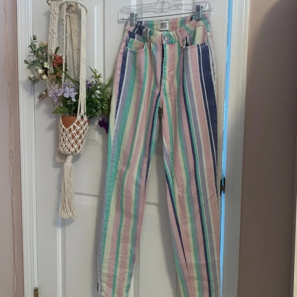 BDG Pastel Straight Jeans